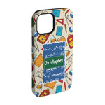 Math Lesson iPhone Case - Rubber Lined - iPhone 15 (Personalized)