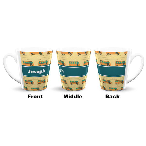 School Bus 12 Oz Latte Mug - Approval