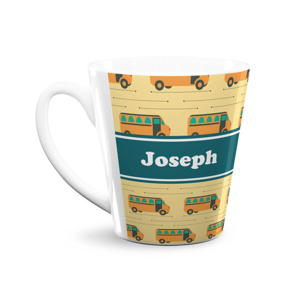 School Bus 12 Oz Latte Mug - Front