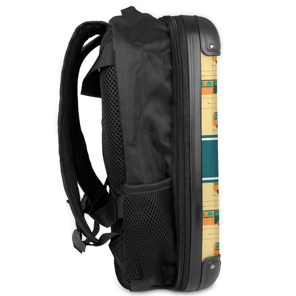 School Bus 13" Hard Shell Backpacks - Side View