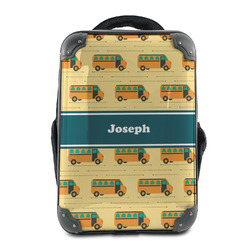 School Bus 15" Hard Shell Backpack (Personalized)