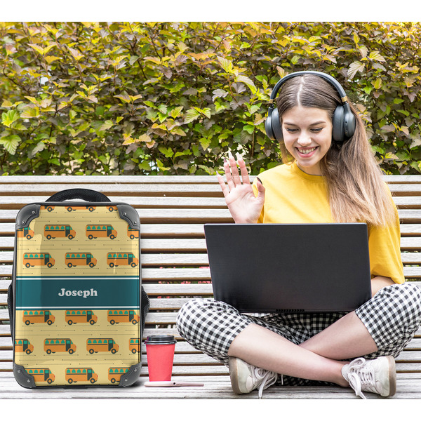 School Bus 15" Backpack - LIFESTYLE