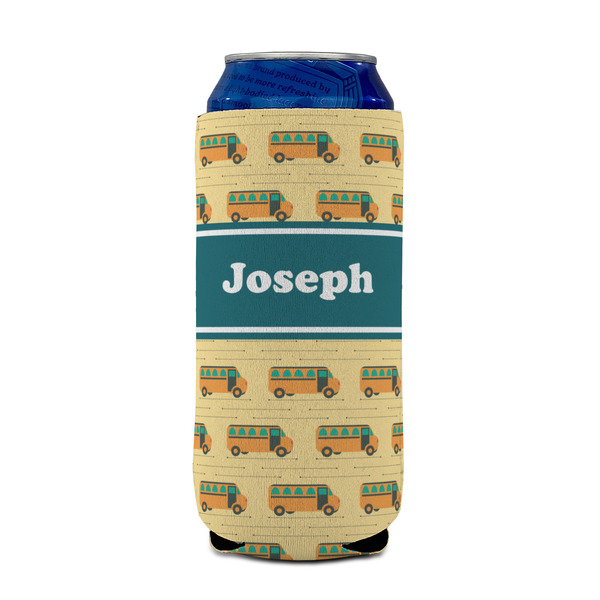 School Bus 16oz Can Sleeve - FRONT (on can)