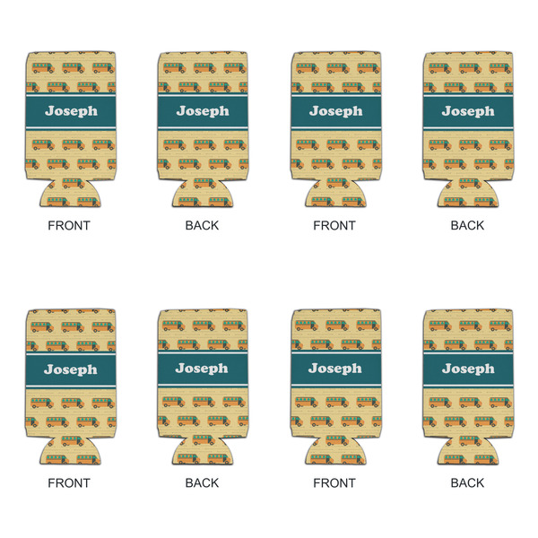 School Bus 16oz Can Sleeve - Set of 4 - APPROVAL