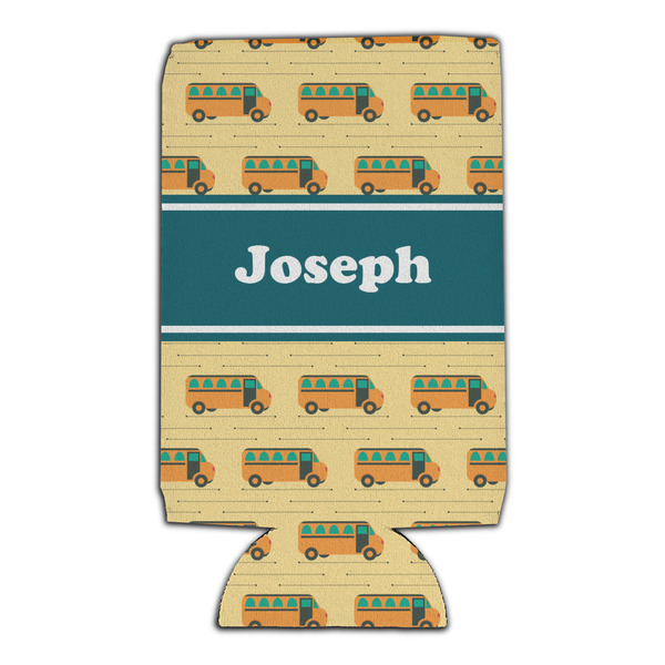 School Bus 16oz Can Sleeve - Set of 4 - FRONT