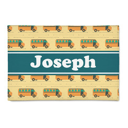 School Bus 2' x 3' Indoor Area Rug (Personalized)