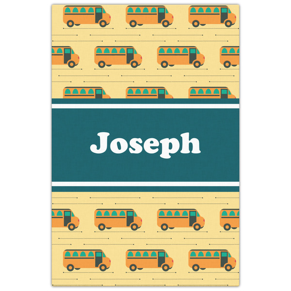 School Bus 20x30 - Canvas Print - Front View