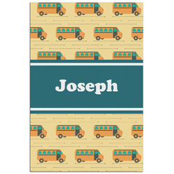 School Bus Poster - Matte - 24x36 (Personalized)