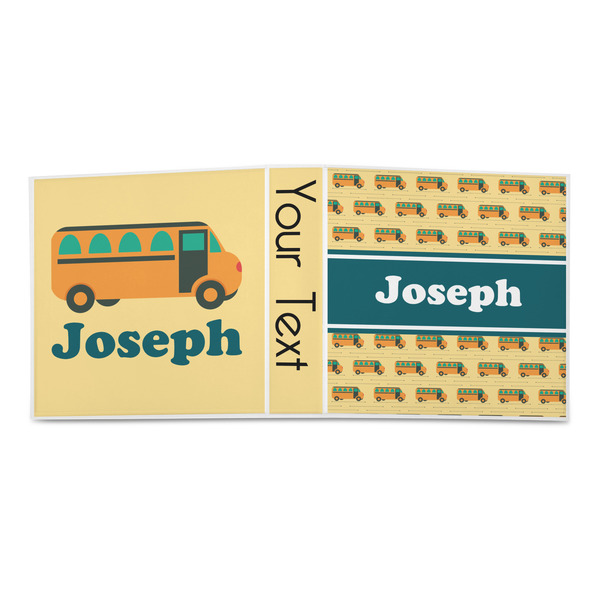 School Bus 3-Ring Binder Approval- 2in