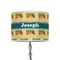 School Bus 8" Drum Lamp Shade - Poly-film (Personalized)