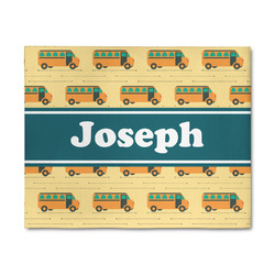 School Bus 8' x 10' Patio Rug (Personalized)