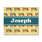 School Bus 8' x 10' Patio Rug (Personalized)