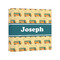 School Bus Canvas Print - 8x8 (Personalized)