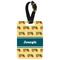 School Bus Aluminum Luggage Tag (Personalized)