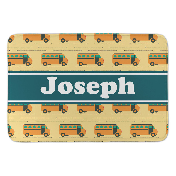 Custom School Bus Anti-Fatigue Kitchen Mat (Personalized)