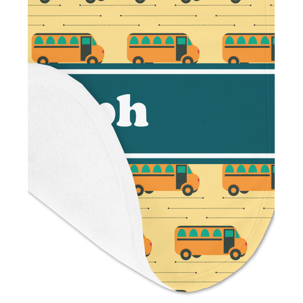 School Bus Baby Bib - AFT detail