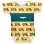 School Bus Baby Bodysuit (Personalized)