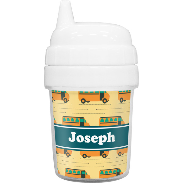 Custom School Bus Baby Sippy Cup (Personalized)