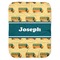 School Bus Baby Swaddling Blanket (Personalized)
