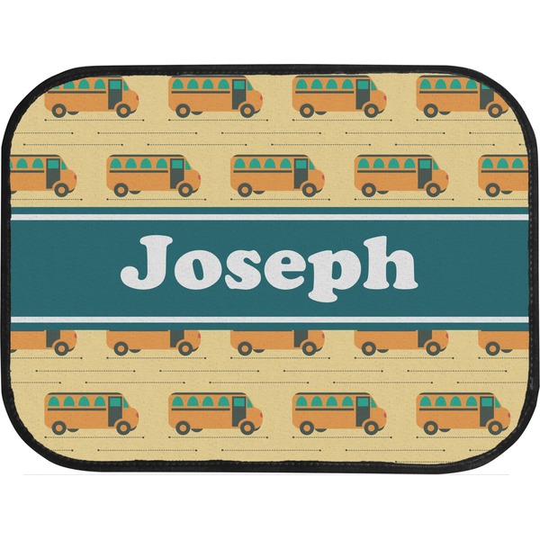 School Bus Back Seat Car Mat