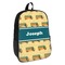 School Bus Backpack - angled view