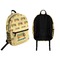 School Bus Backpack front and back - Apvl