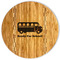 School Bus Bamboo Cutting Boards - FRONT