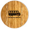 School Bus Bamboo Cutting Board (Personalized)