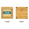 School Bus Bamboo Trivet with 6" Tile - APPROVAL