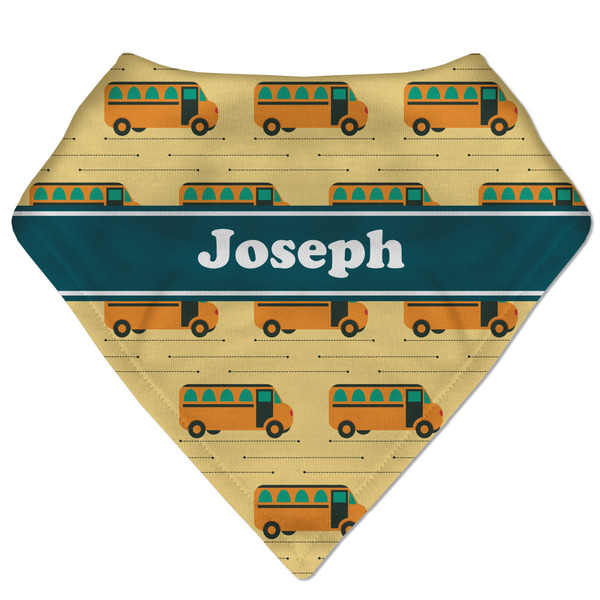 Custom School Bus Bandana Bib (Personalized)