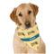 School Bus Dog Bandana Scarf w/ Name or Text