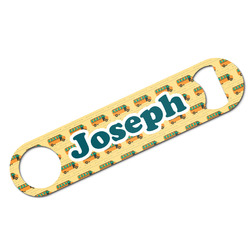 School Bus Bar Bottle Opener w/ Name or Text