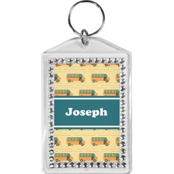 School Bus Bling Keychain (Personalized)