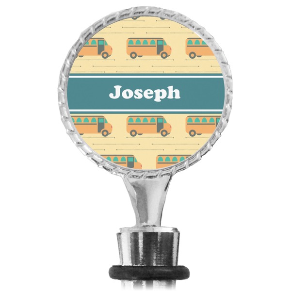 School Bus Bottle Stopper Main View