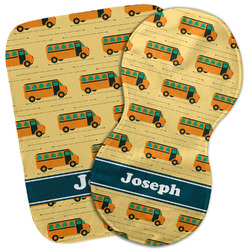 School Bus Burp Cloth (Personalized)