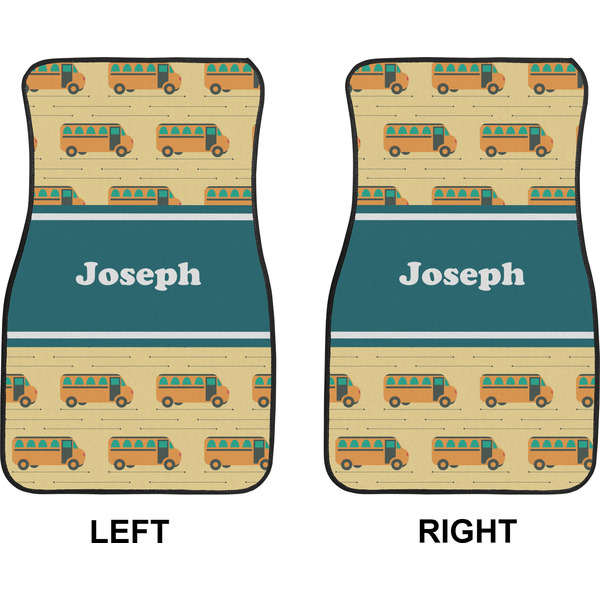 School Bus Car Mat Front - Approval