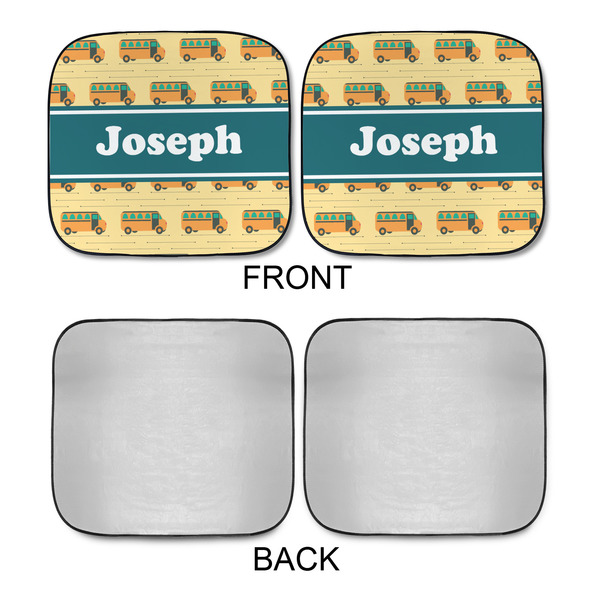 School Bus Car Sun Shades - APPROVAL