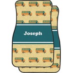 School Bus Car Floor Mats (Front Seat) (Personalized)