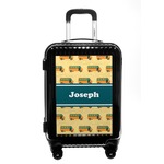 School Bus Carry On Hard Shell Suitcase (Personalized)