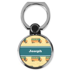 School Bus Cell Phone Ring Stand & Holder (Personalized)