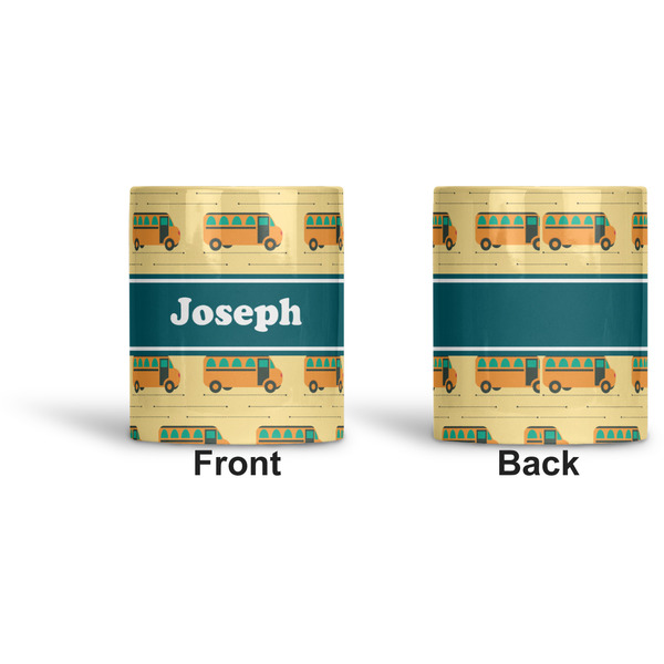 School Bus Ceramic Pen Holder - Apvl