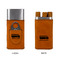 School Bus Cigar Case with Cutter - Double Sided - Approval