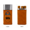 School Bus Cigar Case with Cutter - Single Sided - Approval