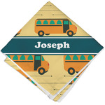 School Bus Cloth Napkin w/ Name or Text