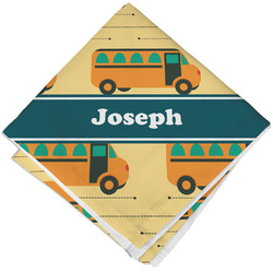 School Bus Cloth Napkin w/ Name or Text