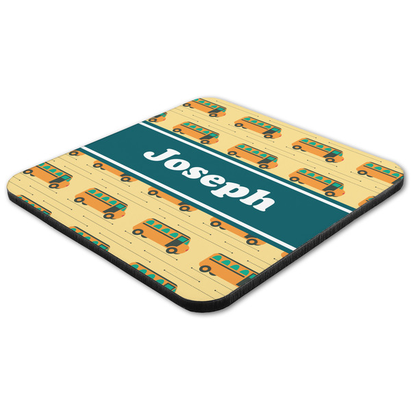 School Bus Coaster Set - FLAT (one)
