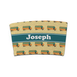 School Bus Coffee Cup Sleeve (Personalized)