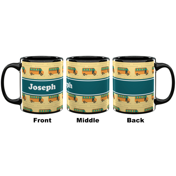 School Bus Coffee Mug - 11 oz - Black APPROVAL