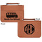 School Bus Cognac Leatherette Bible Covers - Small Double Sided Apvl