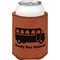 School Bus Leatherette Can Sleeve - Double Sided (Personalized)